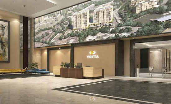 Yotta Infrastructure Data Center Interior Yotta Infrastructure Data Center Interior
