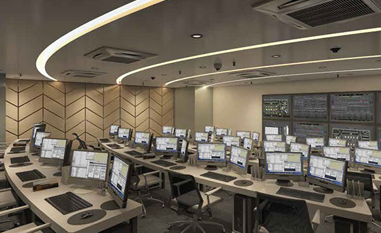 Yotta Infrastructure Data Center Interior Yotta Infrastructure Data Center Interior
